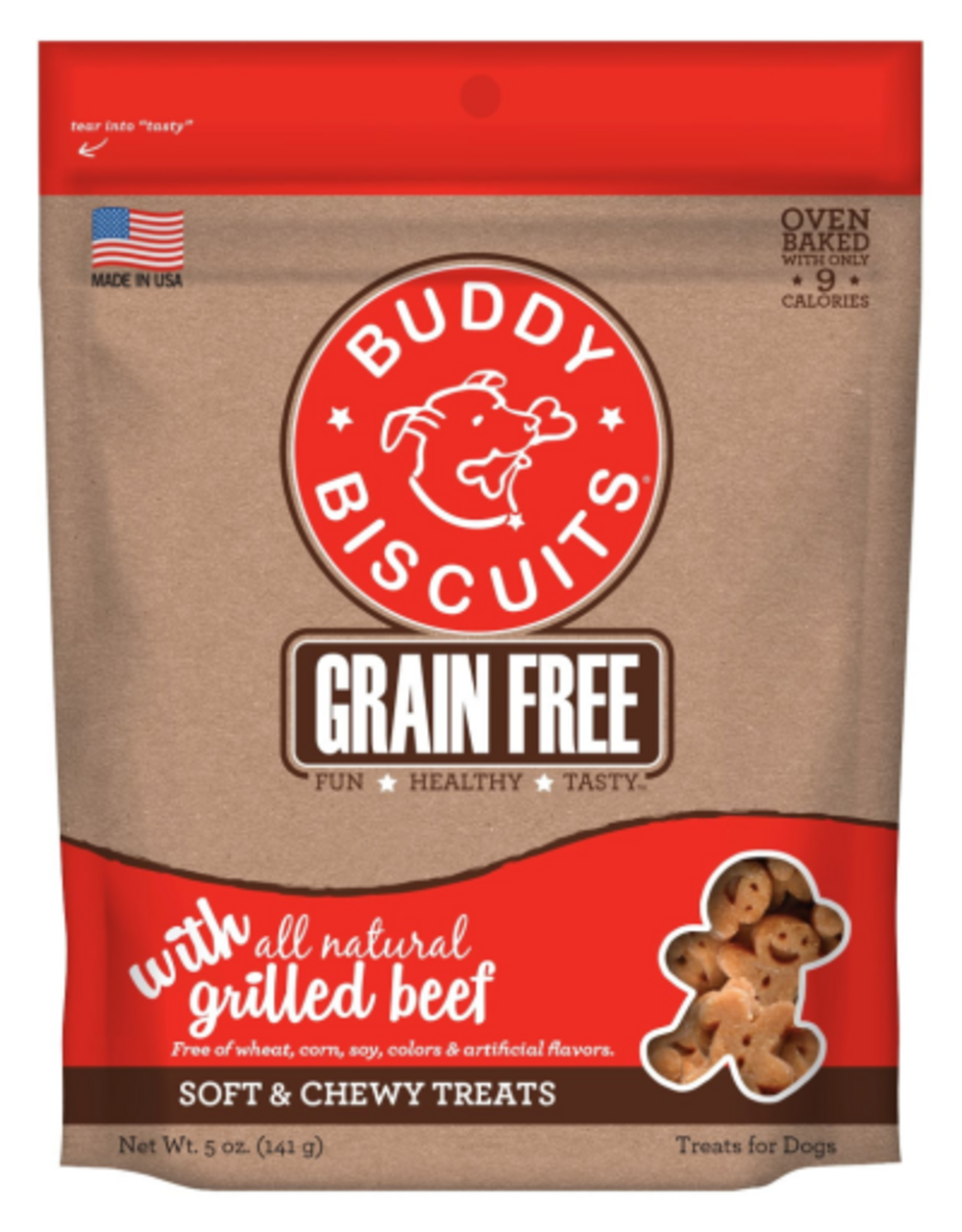Buddy Biscuits Cloud Star Buddy Biscuits Beef Dog Treats - 5 oz