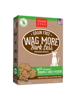 Cloud Star Cloud Star Wag More Bark Less Chicken & Sweet Potato Dog Treats - 14 oz