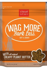 CLOUD STAR Cloud Star Wag More Bark Less Soft & Chewy Peanut Butter Dog Treats 6 oz