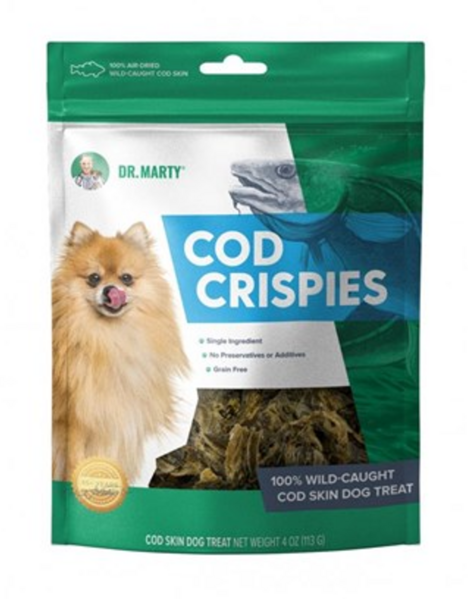 Dr. Marty Dr. Marty Cod Crispies Dog Treat 4 oz