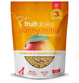 Fruitables Fruitables Skinny Mini Dog Treats Pumpkin and Mango 5 oz