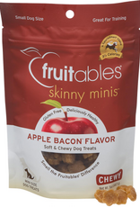 Fruitables Fruitables Skinny Mini Dog Treats Apple Bacon Flavor 5 oz