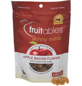 Fruitables Fruitables Skinny Mini Dog Treats Apple Bacon Flavor 5 oz