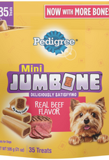 Pedigree Pedigree Mini Jumbone Real Beef Flavor Dental Treats For Dogs 21 Oz Pouch