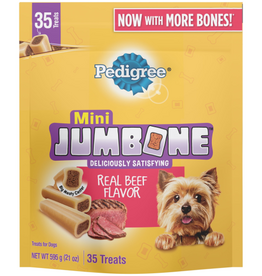 Pedigree Pedigree Mini Jumbone Real Beef Flavor Dental Treats For Dogs 21 Oz Pouch