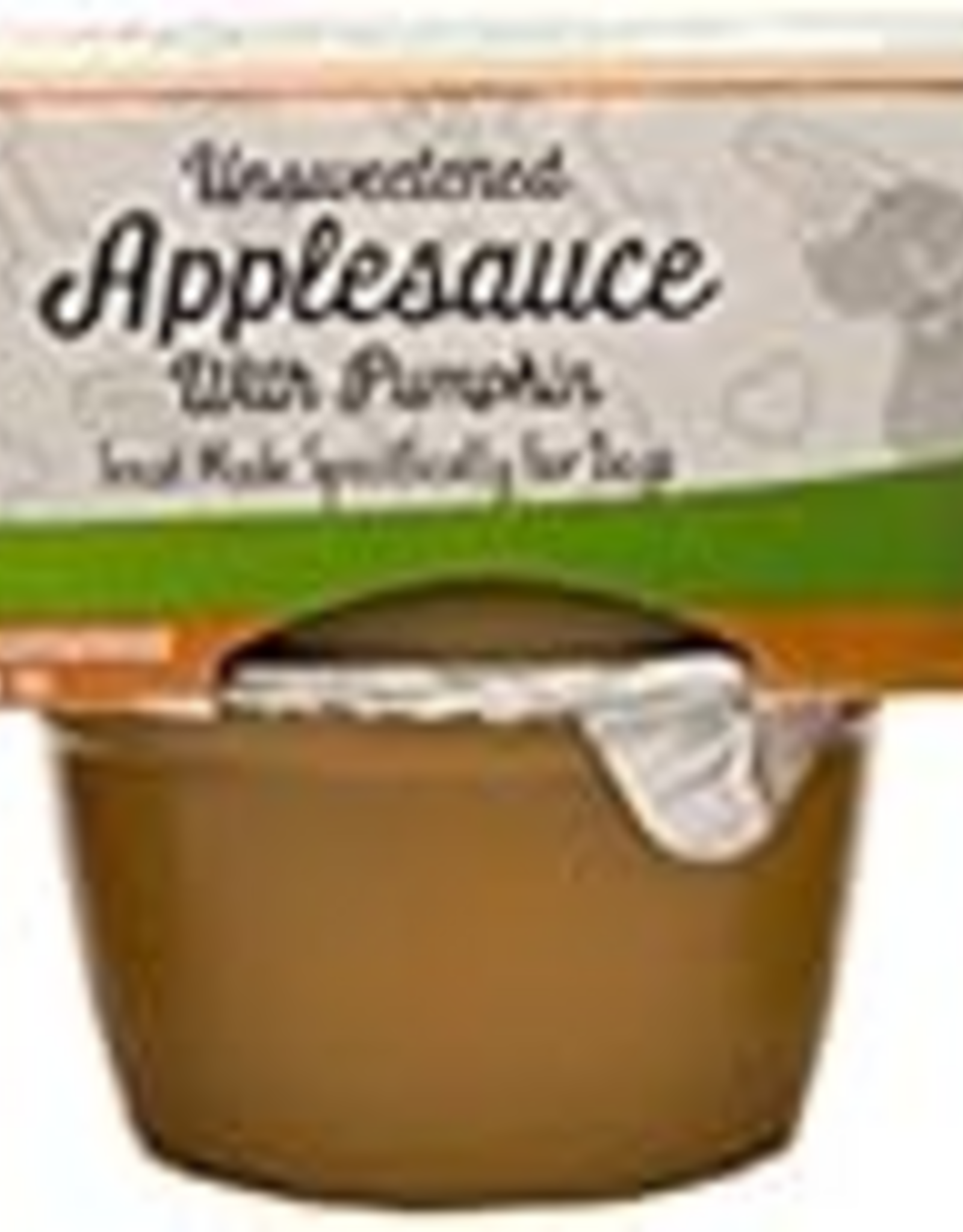 GREEN COAST PET Green Coast Pet Unsweetened Applesauce with Pumpkin for Dogs 6 Pack