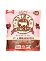 Primal Primal Nuggets Beef & Salmon Formula Raw Frozen Cat Food, 3 Lb