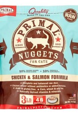 Primal Primal Nuggets Chicken & Salmon Raw Frozen Cat Food, 3 Lb
