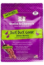 Stella & Chewy's Stella & Chewy's Duck Duck Goose Dinner Morsels Frozen Cat Food, 1.25 lbs