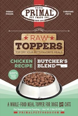Primal Primal Butchers Blend Topper Chicken Dog & Cat Food 2 lbs