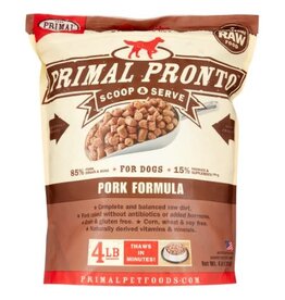 Primal Primal Pronto Pork Formula Raw Frozen Dog Food, 4 Lb