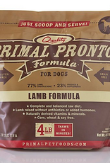 Primal Primal Pronto Lamb Formula Frozen Dog Food 4 lb