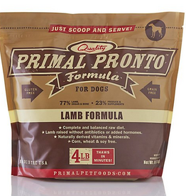 Primal Primal Pronto Lamb Formula Frozen Dog Food 4 lb