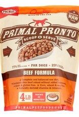 Primal Primal Pronto Beef Formula Frozen Dog Food, 4 Lb
