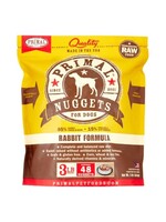 Primal Primal Nuggets Rabbit Formula Frozen Dog Food, 3 Lb