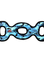 Tuffy's Tuffy's Ultimate 3WayTug Camo Blue  Durable Dog Toy