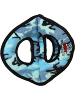 Tuffy's Tuffy's Ultimate 3WayRing Camo Blue  Durable Squeaky Dog Toy
