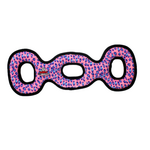 Tuffy's Tuffy's Ultimate 3-Way Dog Tug Toy with Squeaker  Pink Leopard
