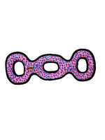 Tuffy's Tuffy's Ultimate 3-Way Dog Tug Toy with Squeaker  Pink Leopard
