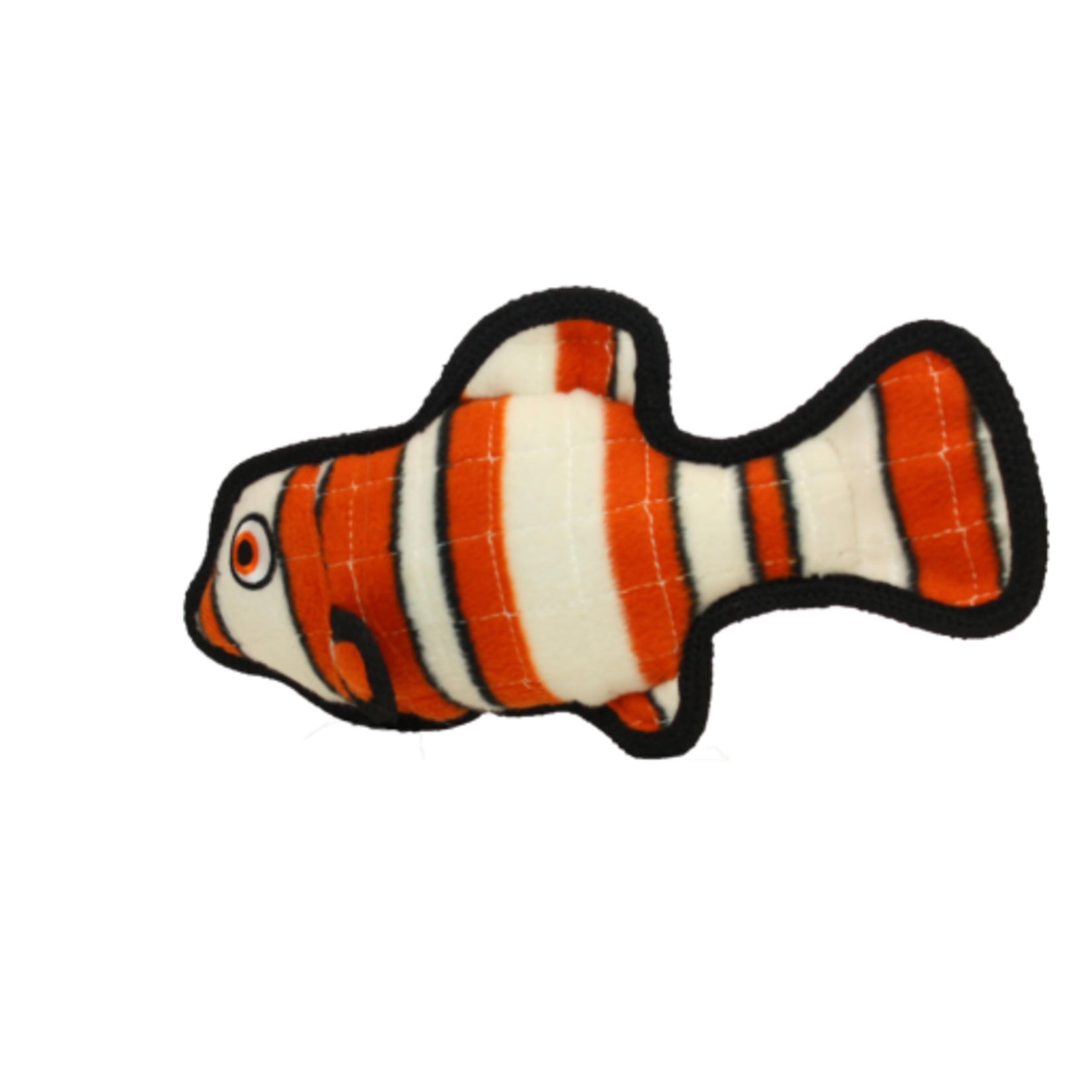 Tuffy's Tuffy's Ocean Creature Fish Orange  Durable Dog Toy