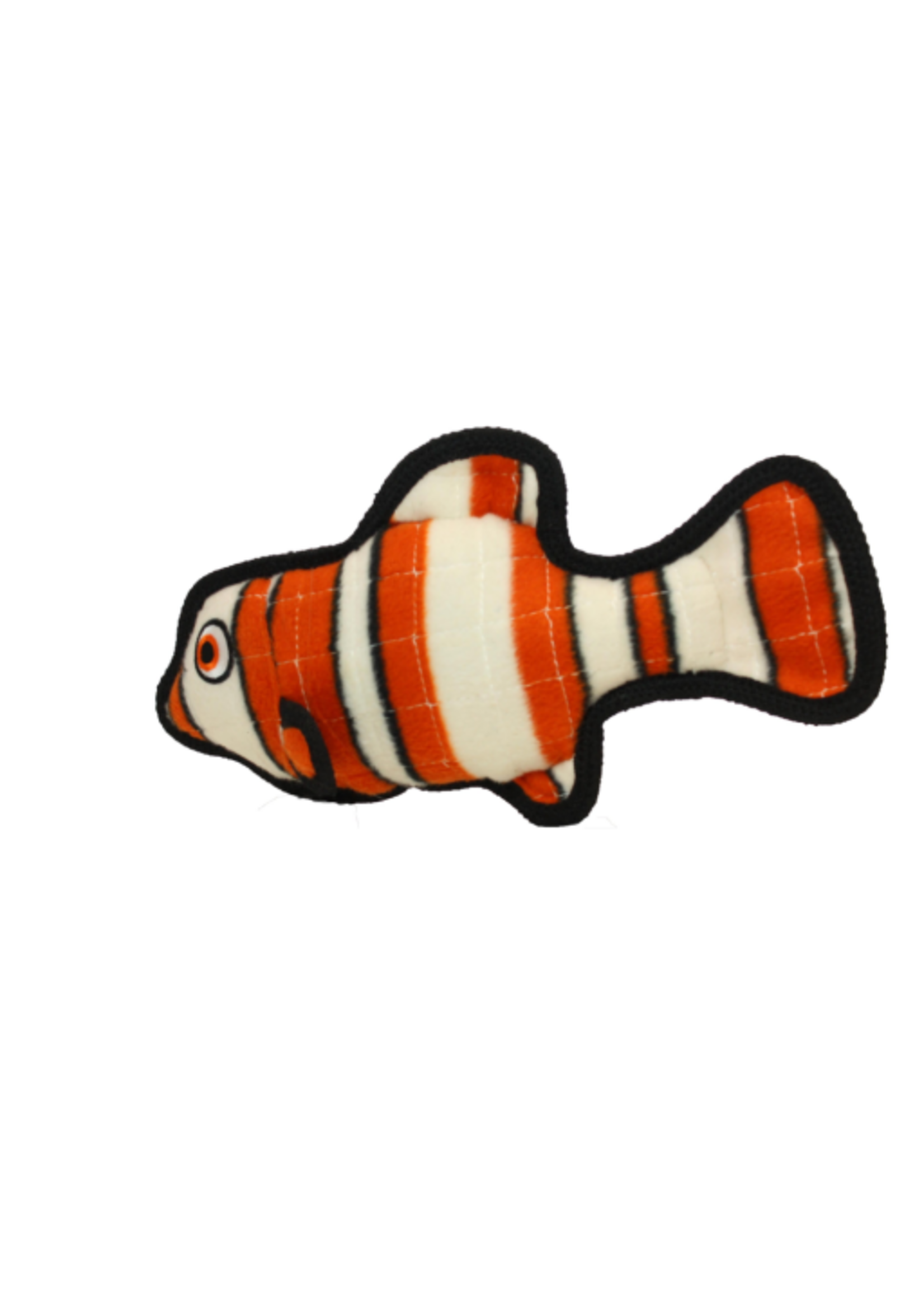 Tuffy's Tuffy's Ocean Creature Fish Orange  Durable Dog Toy