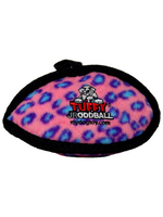 Tuffy's Tuffy Jr Odd Ball Pink Leopard  Durable Dog Toy
