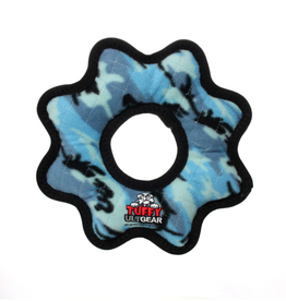 Tuffy's Tuffy's Ultimate Gear Ring Durable Dog Toy  Camo Blue