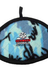 Tuffy's Tuffy's Ultimate Odd Ball Camo Blue  Durable Dog Toy