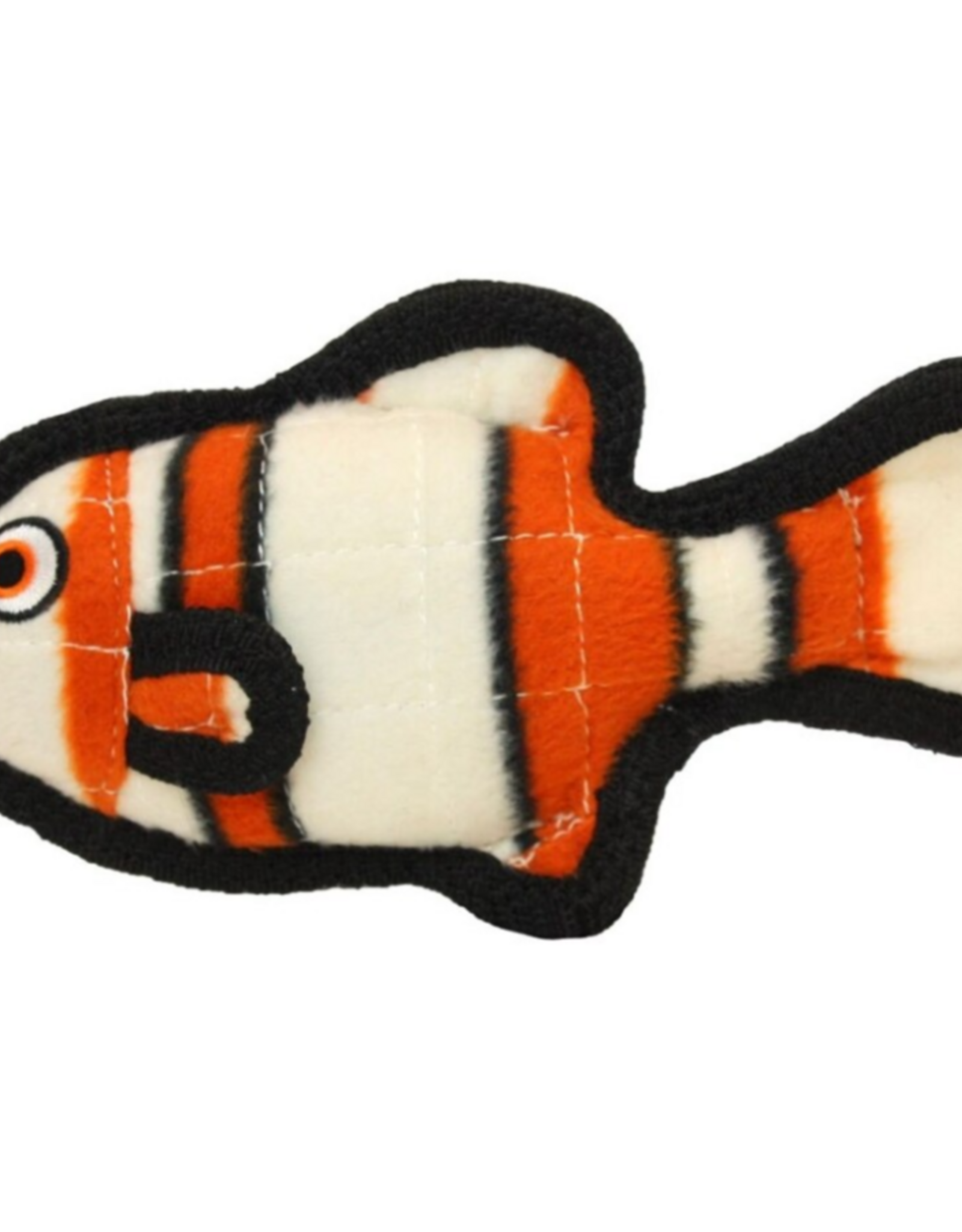 Tuffy's Tuffy's Ocean Creature Jr. Fish Dog Toy  Orange
