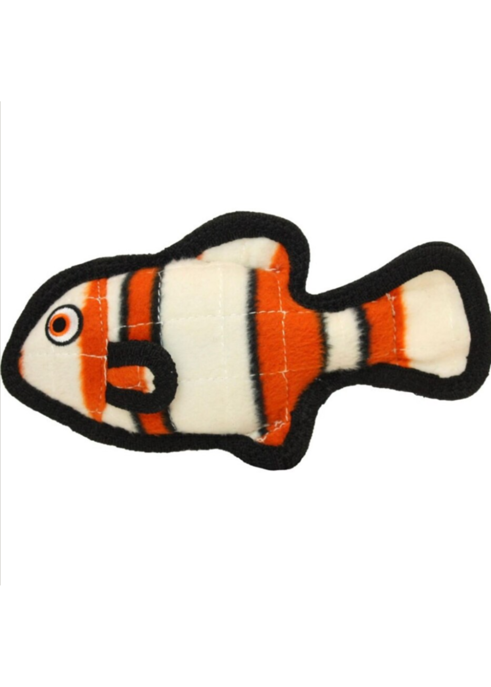 Tuffy's Tuffy's Ocean Creature Jr. Fish Dog Toy  Orange