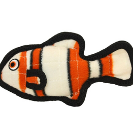 Tuffy's Tuffy's Ocean Creature Jr. Fish Dog Toy  Orange