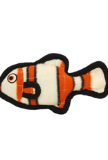 Tuffy's Tuffy's Ocean Creature Jr. Fish Dog Toy  Orange
