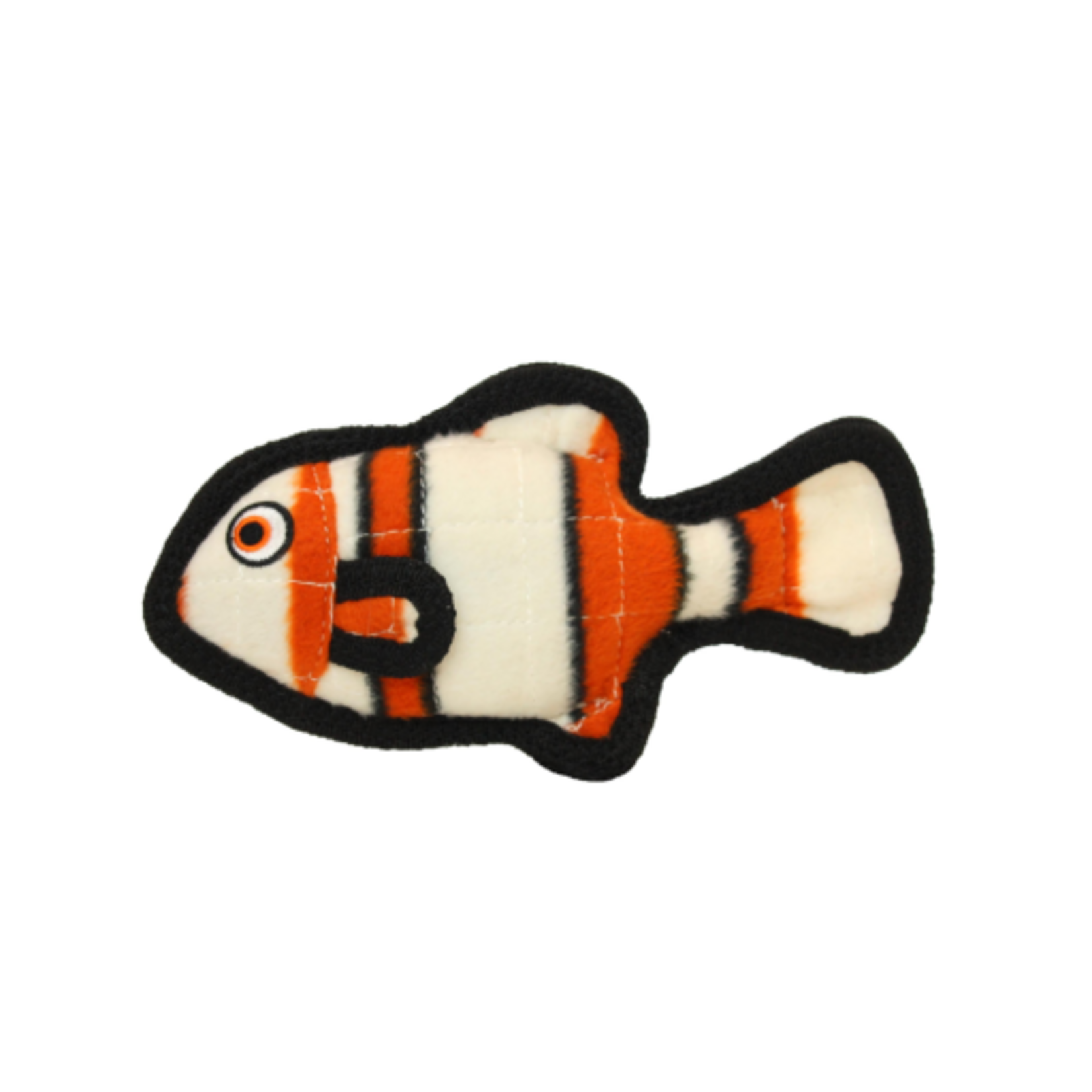 Tuffy's Tuffy's Ocean Creature Jr. Fish Dog Toy  Orange