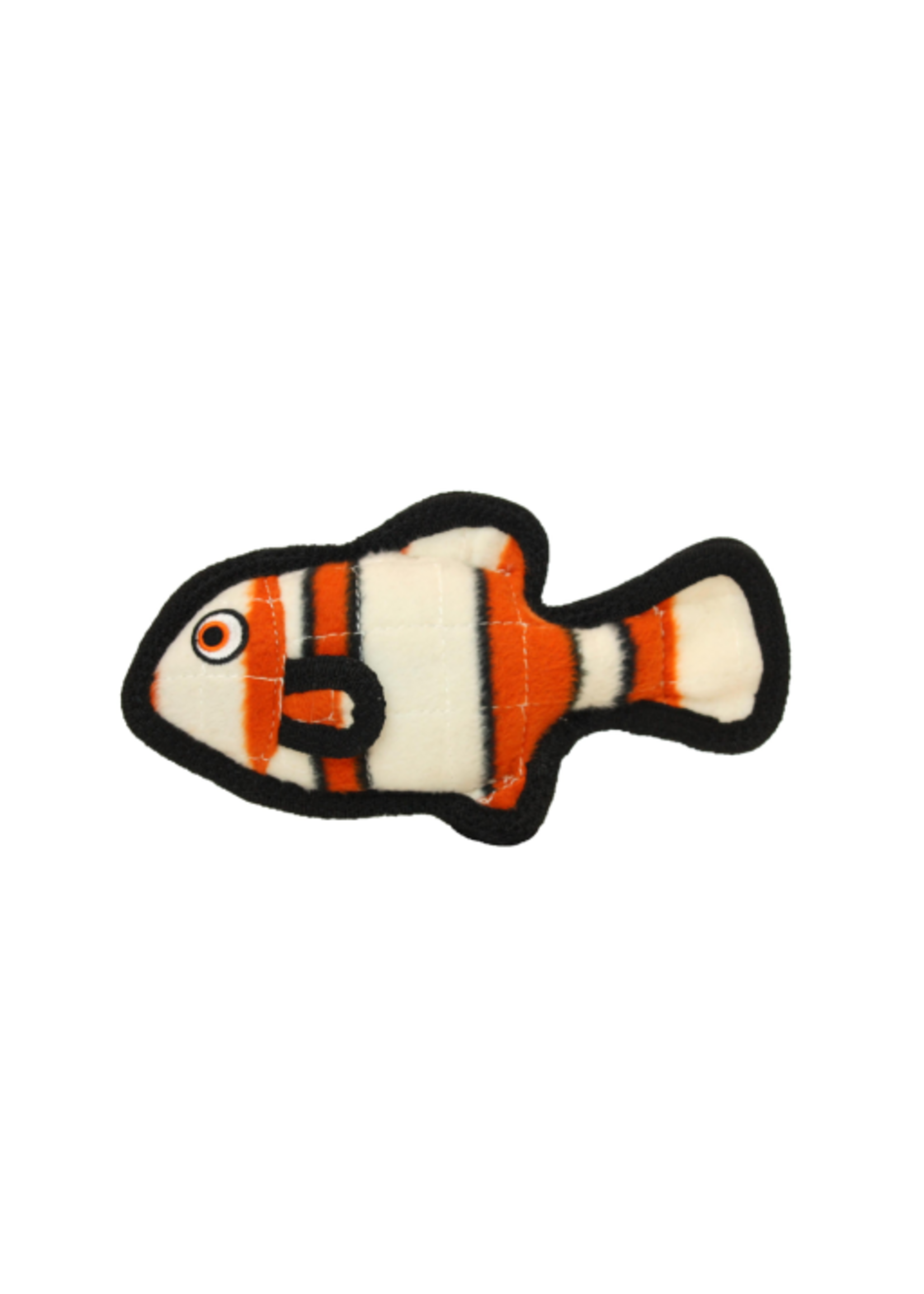 Tuffy's Tuffy's Ocean Creature Jr. Fish Dog Toy  Orange