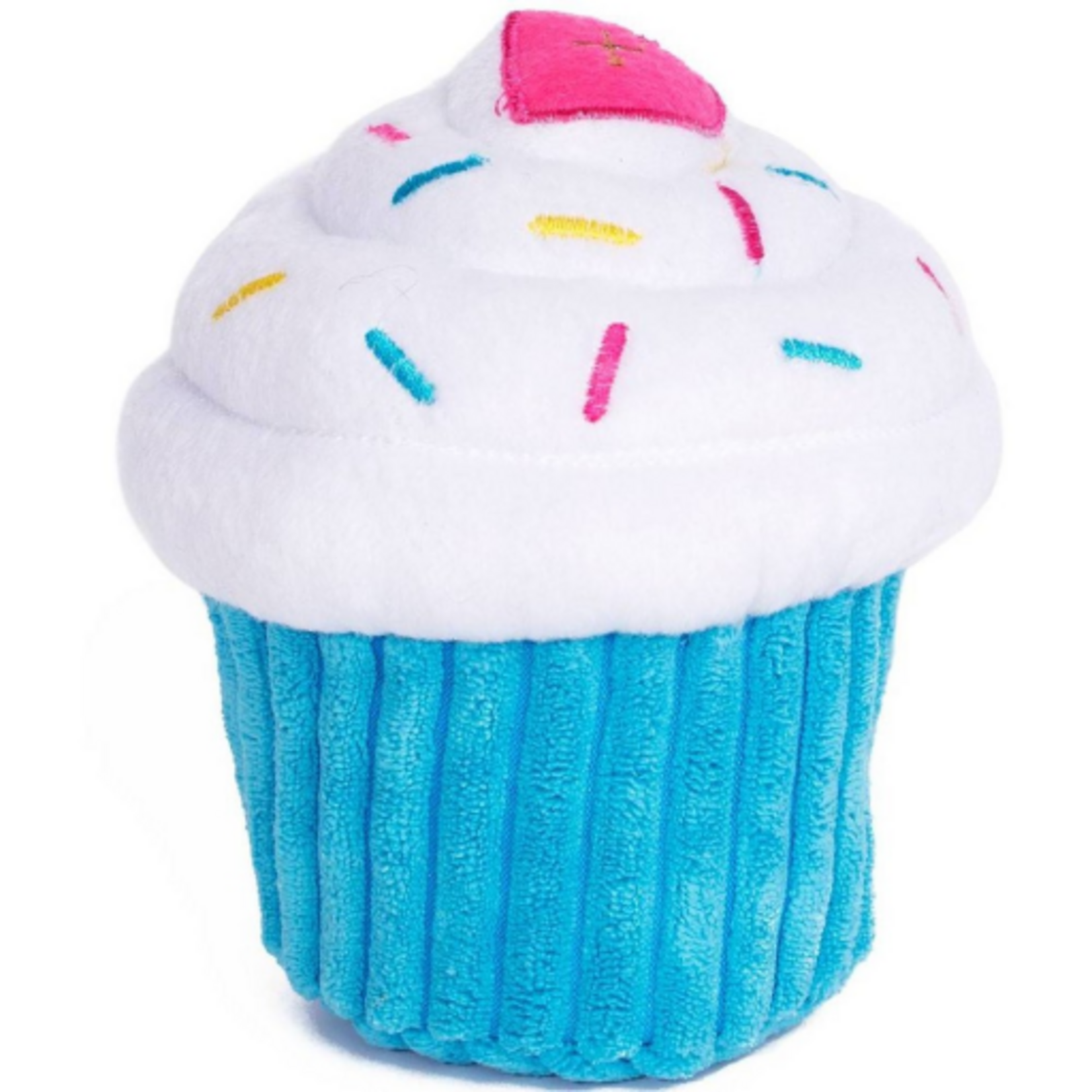 Zippy Paws Zippy Paws Cupcake Dog Toy - Blue