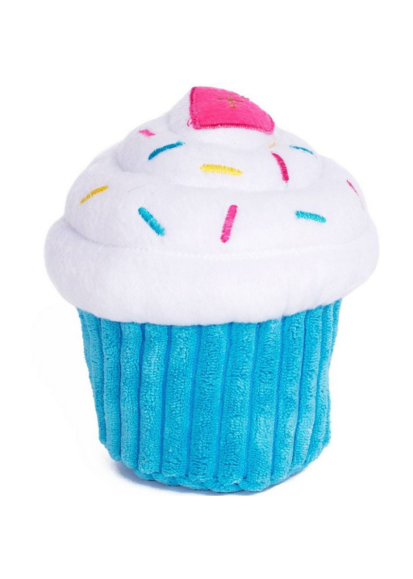 Zippy Paws Zippy Paws Cupcake Dog Toy - Blue