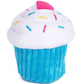 Zippy Paws Zippy Paws Cupcake Dog Toy - Blue