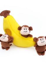 Zippy Paws Zippy Paws Monkey Banana Interactive Burrow Toy