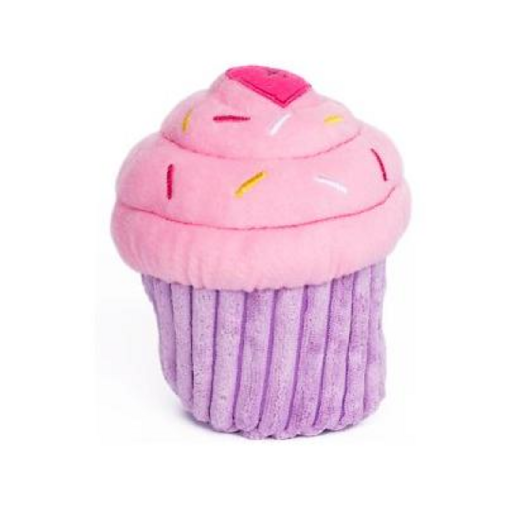 Zippy Paws Zippy Paws Cupcake Plush Dog Toy Pink