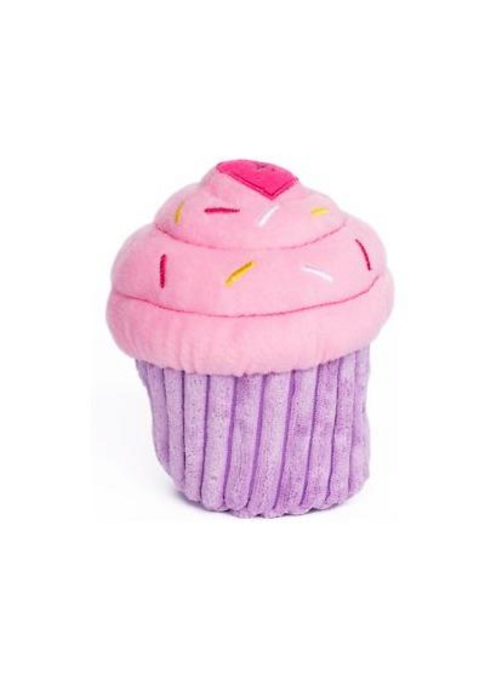 Zippy Paws Zippy Paws Cupcake Plush Dog Toy Pink