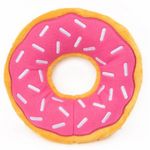 Zippy Paws Zippy Paws Jumbo Donutz Strawberry Dog Toy