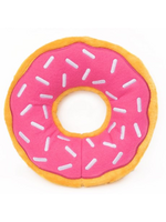 Zippy Paws Zippy Paws Jumbo Donutz Strawberry Dog Toy