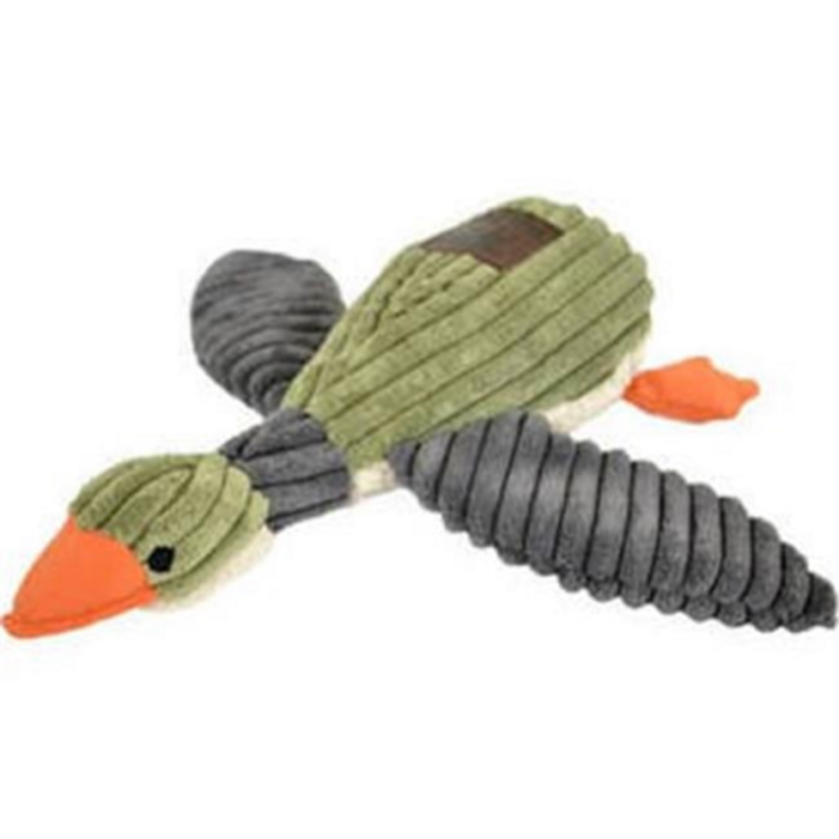 Tall Tails Tall Tails Squeaker Duck Dog Toy Sage - 12 in.