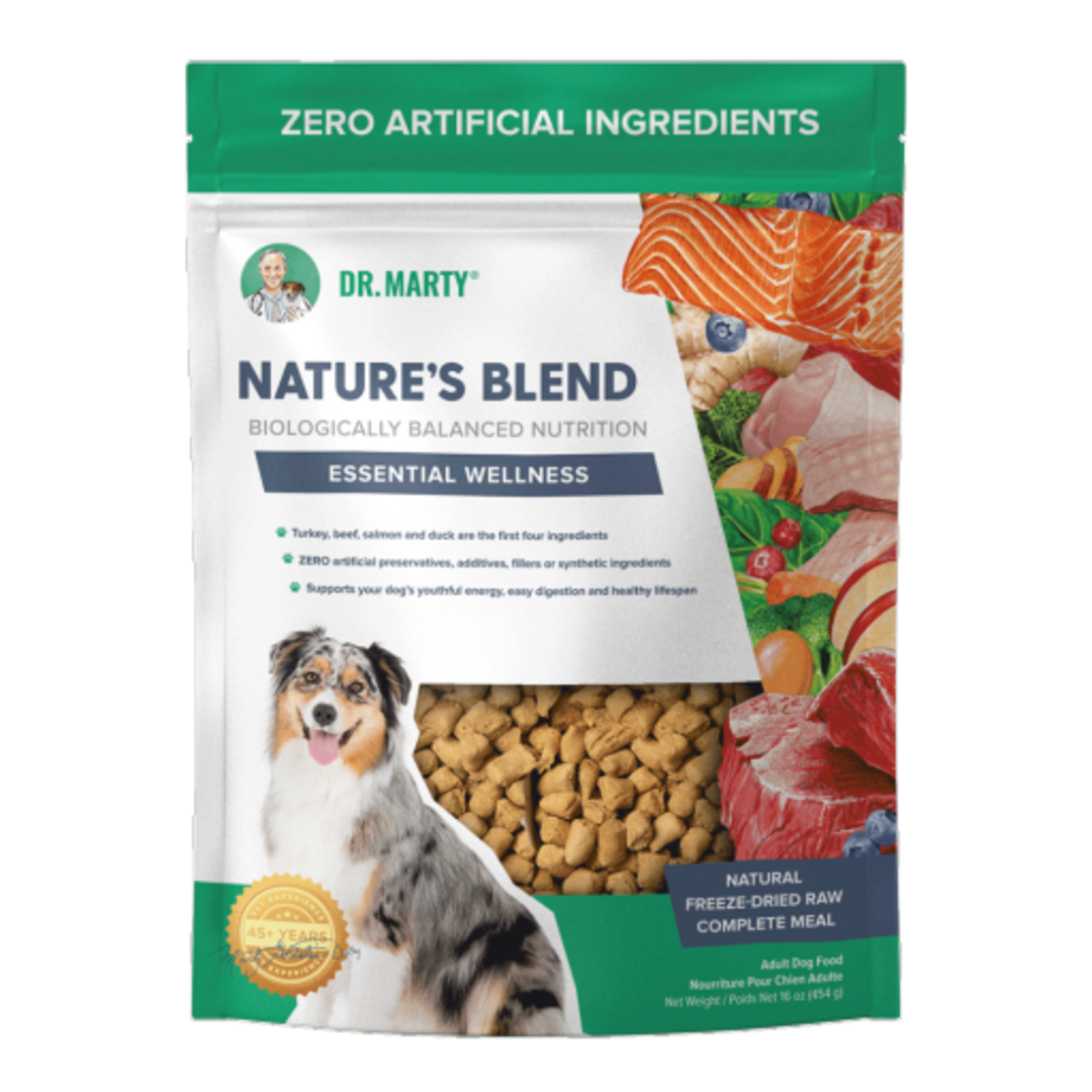 Dr. Marty Dr. Marty Nature's Blend Essential Wellness Freeze Dried Dog Food - 48 oz
