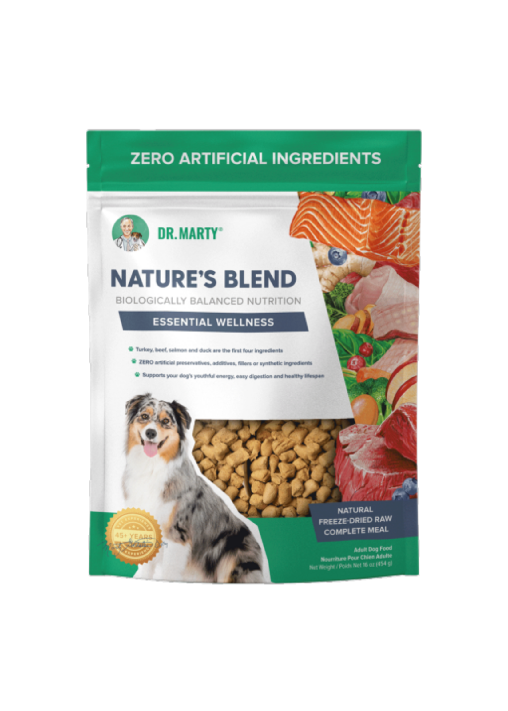 Dr. Marty Dr. Marty Nature's Blend Essential Wellness Freeze Dried Dog Food - 48 oz