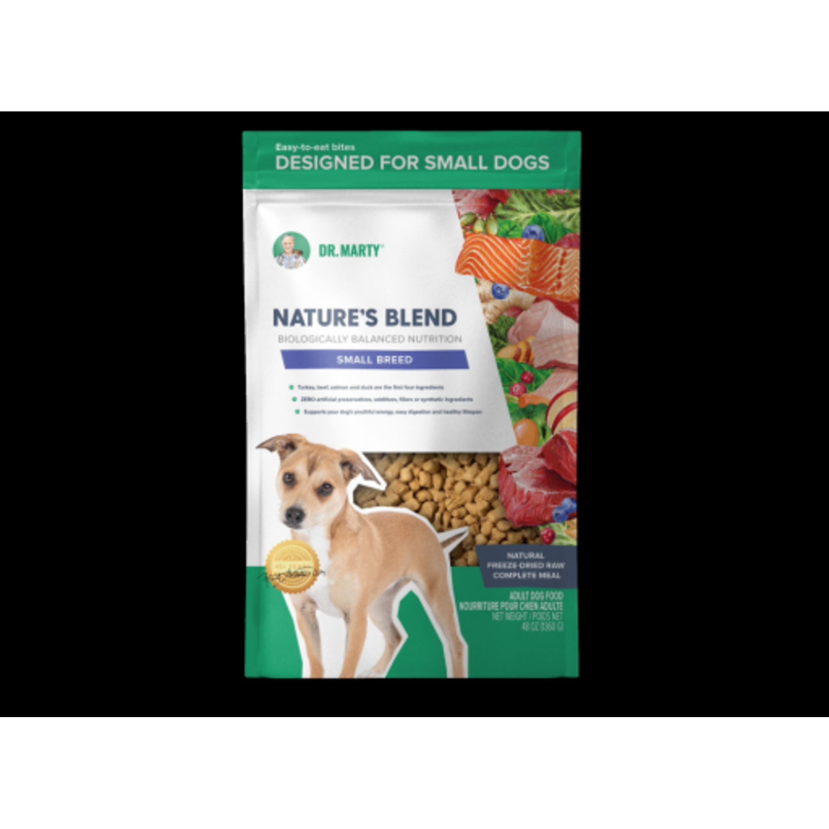 Dr. Marty Dr. Marty Nature's Blend Small Breed Freeze Dried Dog Food - 48 oz