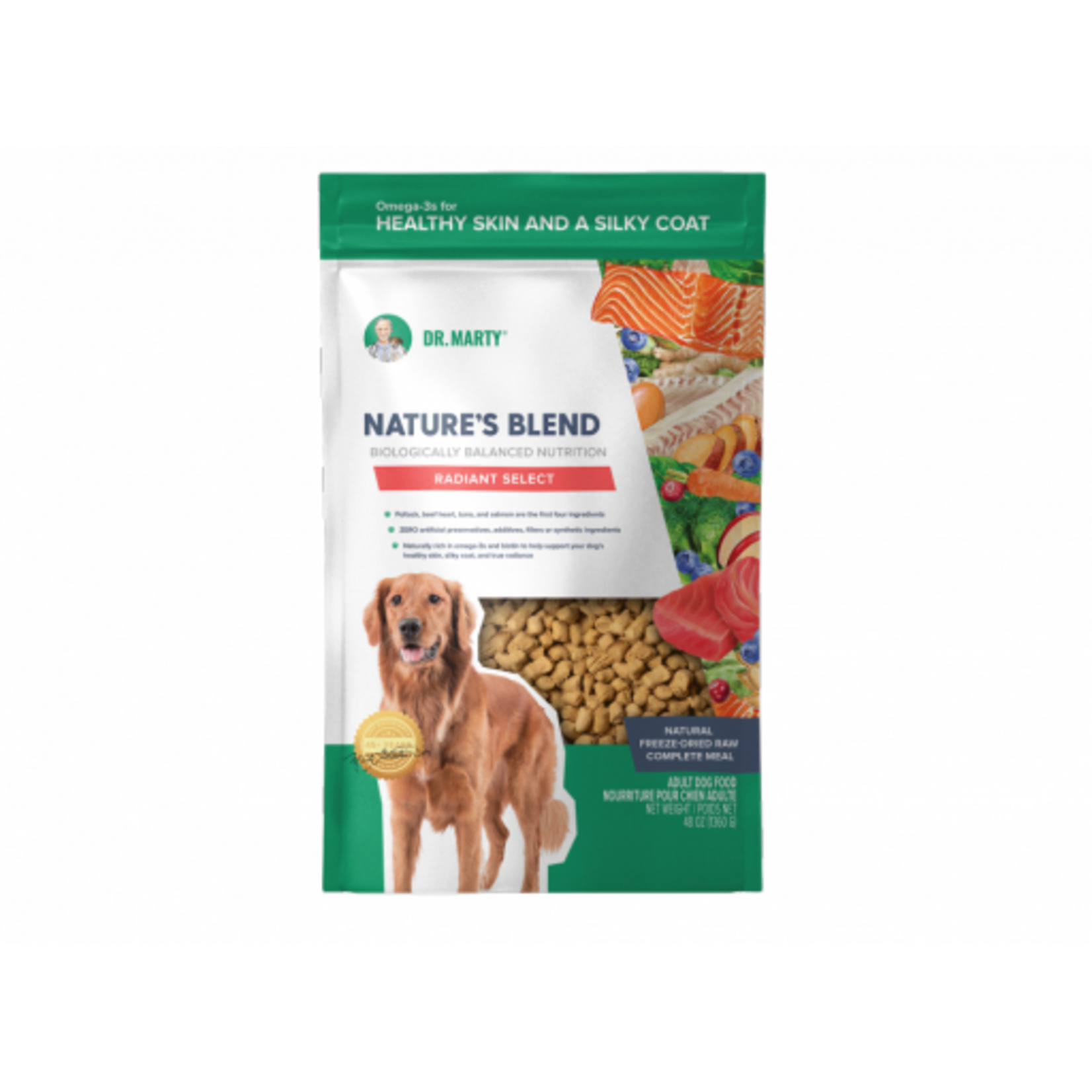 Dr. Marty Dr. Marty Nature's Blend Radiant Select Freeze Dried Dog Food - 16 oz