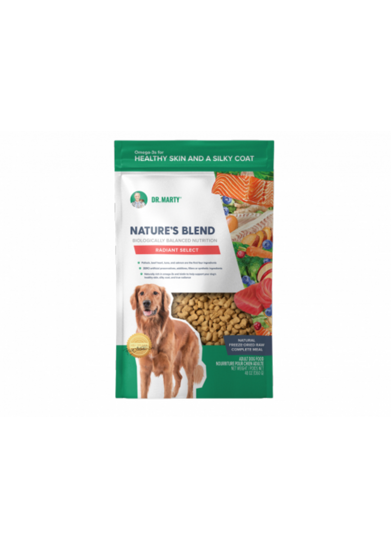 Dr. Marty Dr. Marty Nature's Blend Radiant Select Freeze Dried Dog Food - 16 oz