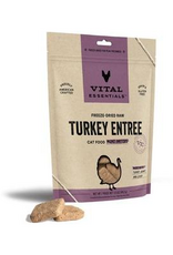 Vital Essentials Vital Essentials Freeze Dried Raw Cat Food  Turkey Mini Patties Entree  3.5 oz