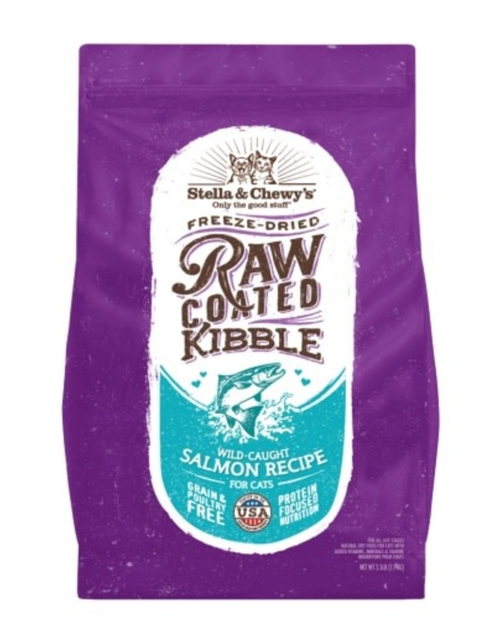 Stella & Chewy's STELLA & CHEWY'S CAT RAW COATED SALMON 10LB
